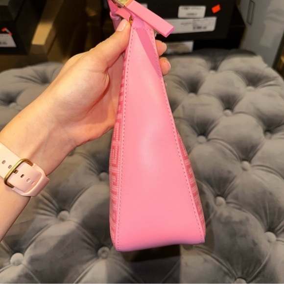 Givenchy Small Moon Cut Out Bag Bright Pink - Picture 3 of 12